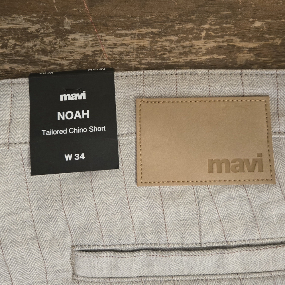 MAVI MENS Light Gray Flat Front Shorts - Picture 15 of 15